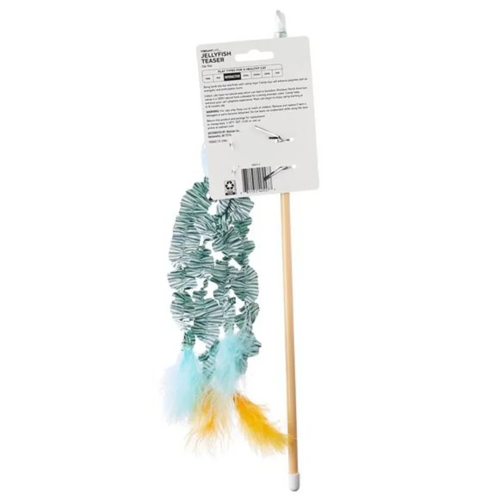 Cat Toy - Jellyfish Teaser with Catnip